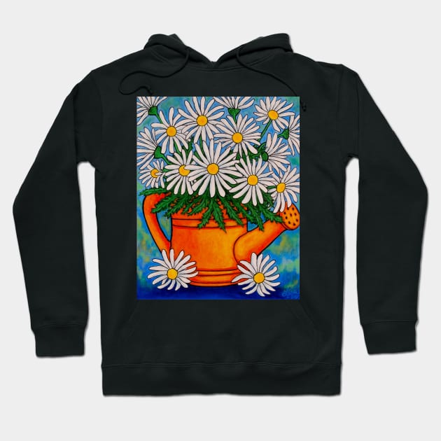 Crazy for Daisies Hoodie by LisaLorenz